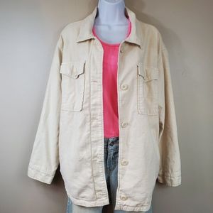 American Eagle Outfitters Unisex Cotton Military Style Utility Jacket/Sh…